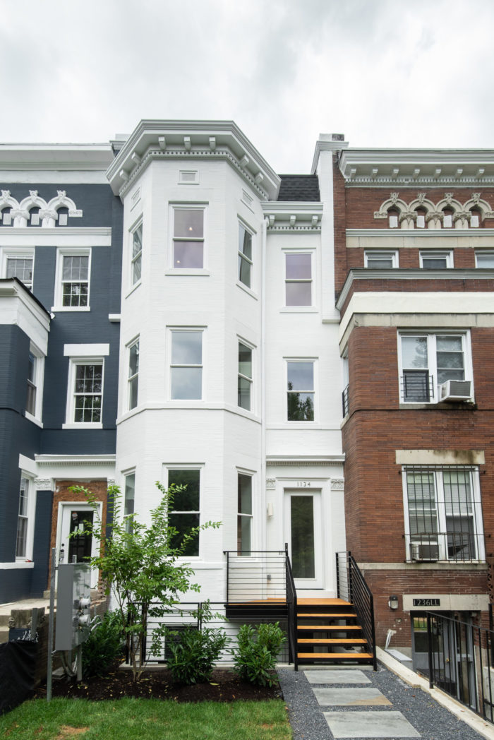 Exterior of Columbia, a Duplex in Columbia Heights, DC